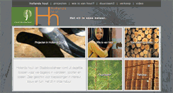 Desktop Screenshot of hollands-hout.com